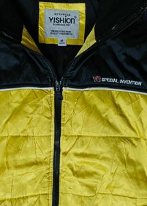 Yellow &amp; Black Bomber Jacket