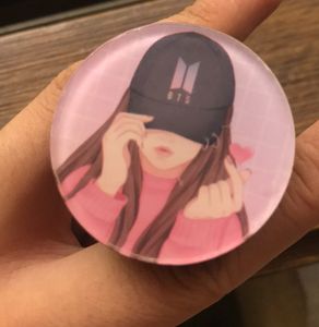 Pop socket BTS Pink And Purple Colour