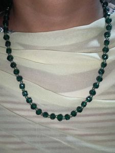 Green Beaded Necklace