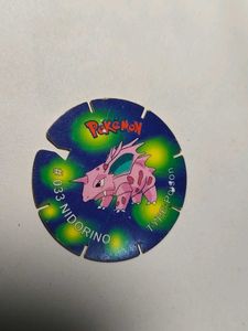 Nidorino pokemon tazo collectible by cheetos