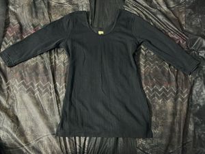 Black Ribbed Warmer