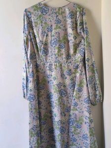 Floral Button-Down Maxi Dress
