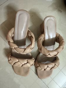 Chic Braided Block Heel Sandals