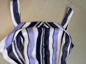 Chic Striped Midi Dress