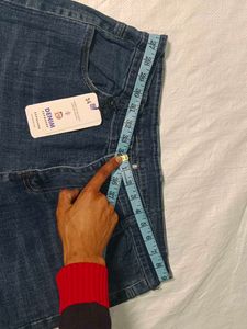 New Dark Blue Denim Jeans