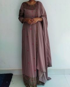 New Wedding Anarkali Dress Stone Work