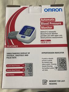 Omron HEM-8712 Automatic Blood Pressure Monitor