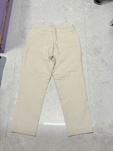 Classic Beige Corduroy Pants