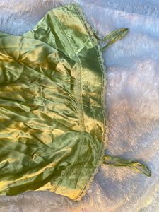 Light Green Silky Cami Top