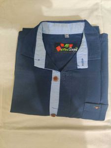 🔀Boy 10-12 Yrs Navy Shirt &amp; Black Jeans