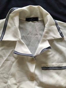 Korean White Shirt - 42