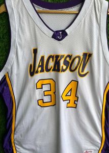 Vintage Jackson #34 Basketball Jersey