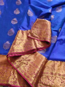 Beautiful Blue &amp; Pink Saree