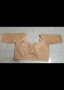 Velvet Square Neck blouse