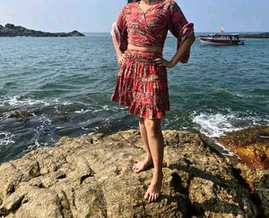 skirt with top free size