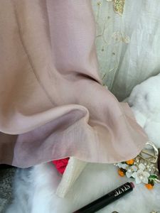 Elegant Pink Maxi Skirt