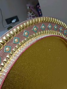 Decorative Pooja/dryfruits/gift pack Thali