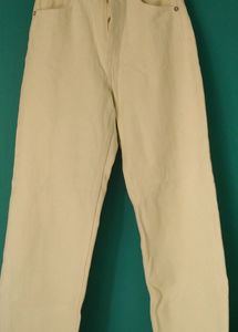 Zara Lemon Green Jeans.
