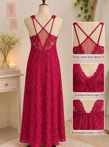 Elegant Lace Nightgown