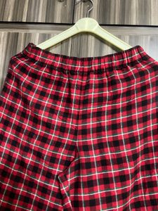 Cozy Red Plaid Pajama Pants
