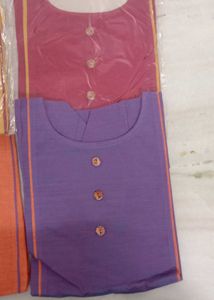 Pack of 4 Casual short Kurtas
