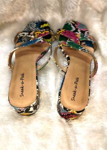 Branded Sneak-a-peek Sandals 7 Inches Fixed Price