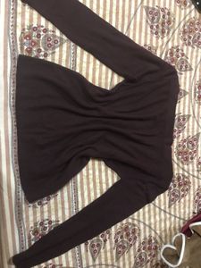 Long Sleeve Crew Neck Top