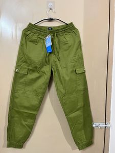 Olive Green Joggers