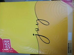 Quickwork Notebook - Unruled Pages