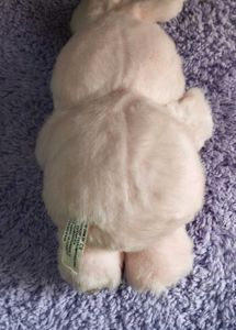 Vintage Pink Bunny Plush