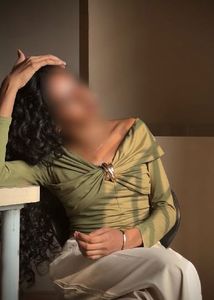 Olive green Off-Shoulder Twist Front Top
