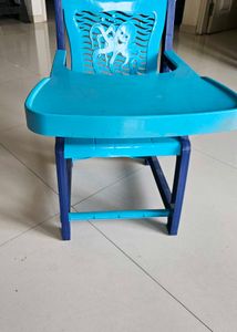 Blue Kids Activity Chair with Tray