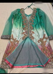 Designer partywear  indo western Lehenga