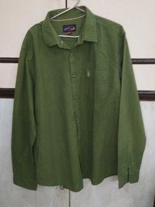 Men's Green Casual Shirt