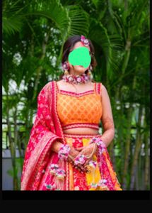 Royal Pink Flower Jewellery With Kaleere