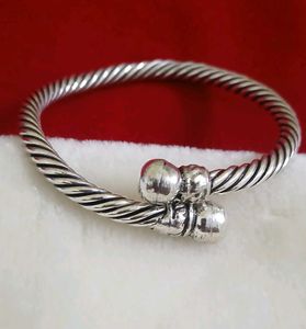 Elegant Twisted Silver Bracelet