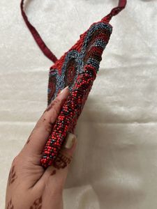 Beaded Crossbody Bag