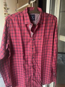 Allen Solly Slim Fit Checkered Shirt