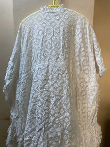 Off-White Sheer Cotton Jacket – Never Worn