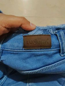 Kids Denim Capri Pants