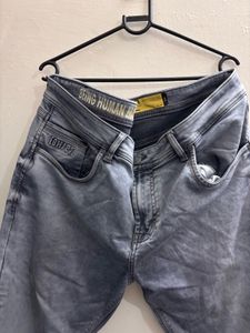 Men's Grey Wash Jeans