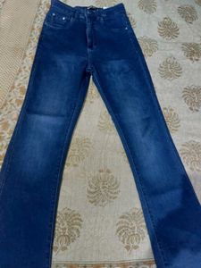 Flared Dark Wash Jeans