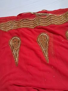 Very Beautiful Georget Bridal Saree