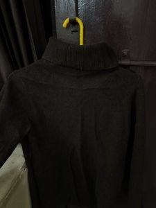 Dark Turtleneck Sweater