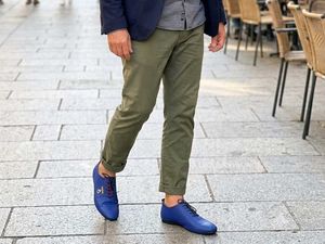 Stylish Blue Men's Shoes