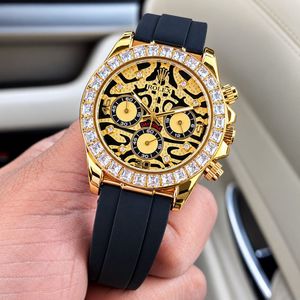 Rolex Daytona Diamond Bezel Watch