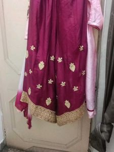 Elegant Pink Kurta Set with Dupatta
