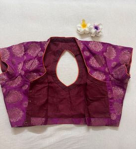 Designer Banarasi Silk Blouse 🌺