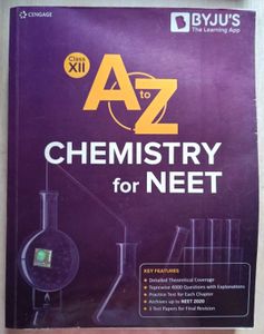 A to Z Chemistry for NEET Class XI and XII Book