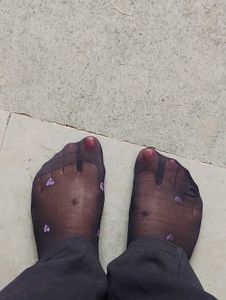 Cute Polka Dot Sheer Socks